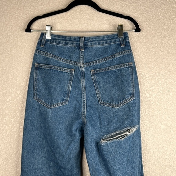 SHEIN Denim Distressed Skinny Jeans Size XS - Picture 4 of 7